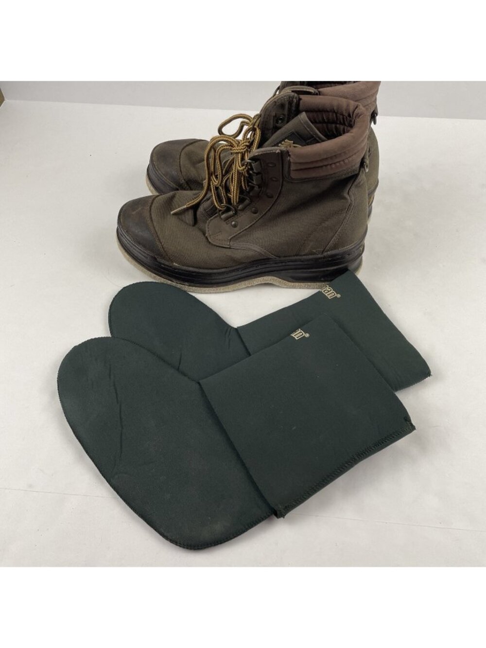 Hodgman Lakestream Wading Boots 19210 Men’s 9 Brown Felt Sole Fishing Shoes